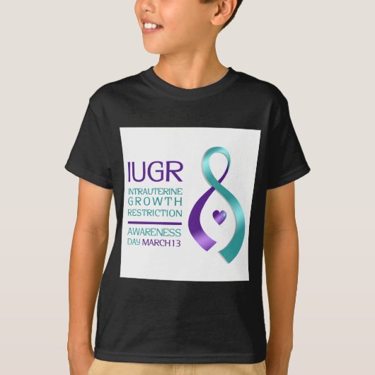 IUGR Bewusstsein T-Shirt (Vorderseite)