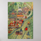 IUK T.5964 Ansicht von Eskisehir Poster (Vorne)