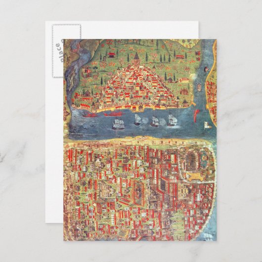 IUK T.5964 Ansicht von Istanbul Postkarte (Vorne/Hinten)