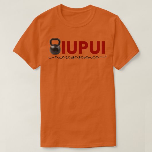 Iupui Übung Wissenschaft Hauptfach 1 T-Shirt (Design vorne)