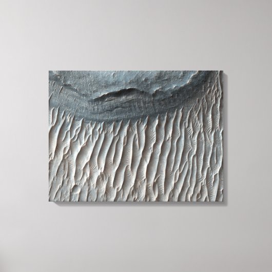 Ius Chasma, eine große Schlucht auf den Mars Leinwanddruck (Vorderseite)