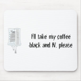 IV Kaffee-Tropfen Mousepad