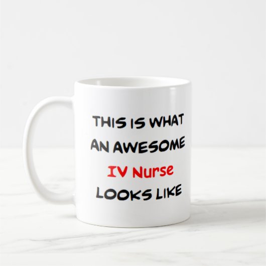 iv Krankenschwester, phantastisch Kaffeetasse (Links)