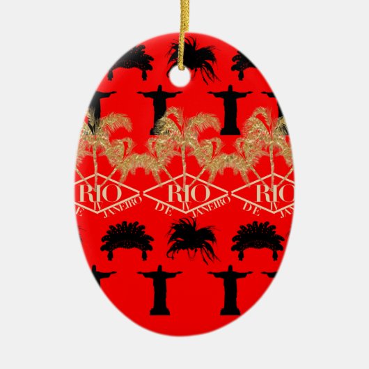 IV - Rio de Janeiro Keramikornament (Vorne)
