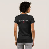 IV - SARDA - Donne T-Shirt (Schwarz voll)