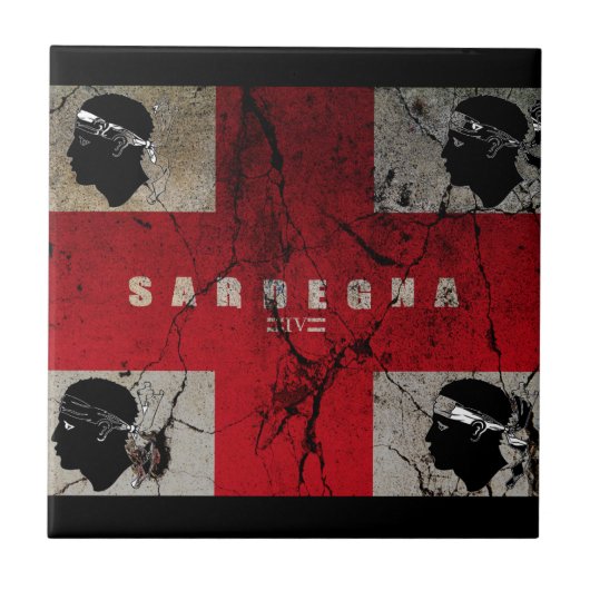 IV - SARDEGNA cst Fliese (Vorderseite)