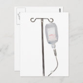 IV Tropfen Postkarte (Vorne/Hinten)