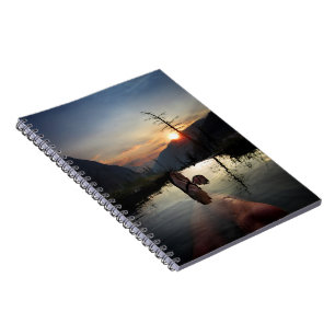 Iva Bell Hot Springs Sunset Ansel Adams Wilderness Notizblock
