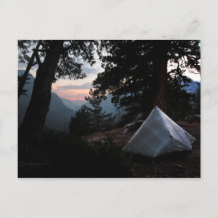 Iva Bell Hot Springs Sunset Ansel Adams Wilderness Postkarte