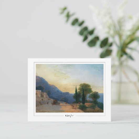 Ivan Aivazovsky #134 - Fine Art Postcard Postkarte (Stehend Vorderseite)