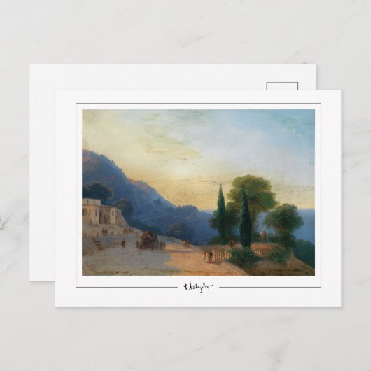 Ivan Aivazovsky #134 - Fine Art Postcard Postkarte (Vorne/Hinten)