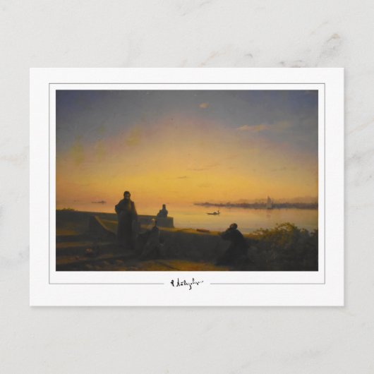 Ivan Aivazovsky #144 - Fine Art Postcard Postkarte (Vorderseite)