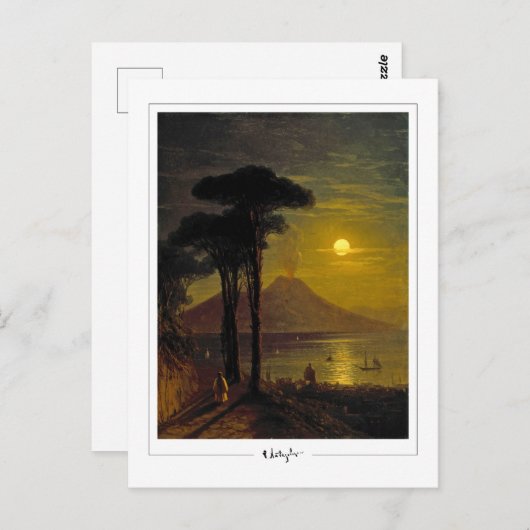 Ivan Aivazovsky #147 - Fine Art Postcard Postkarte (Vorne/Hinten)