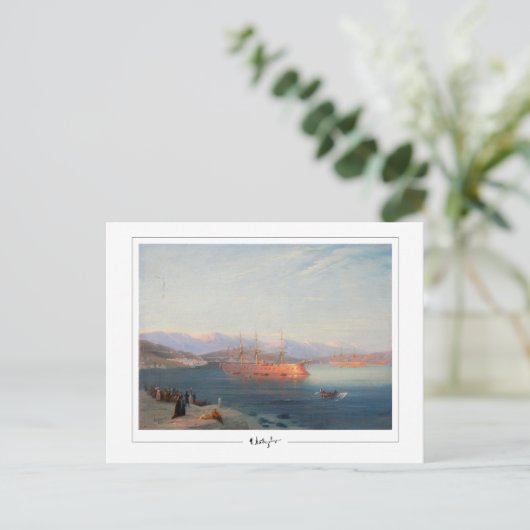 Ivan Aivazovsky #161 - Fine Art Postcard Postkarte (Stehend Vorderseite)