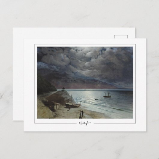 Ivan Aivazovsky #162 - Fine Art Postcard Postkarte (Vorne/Hinten)