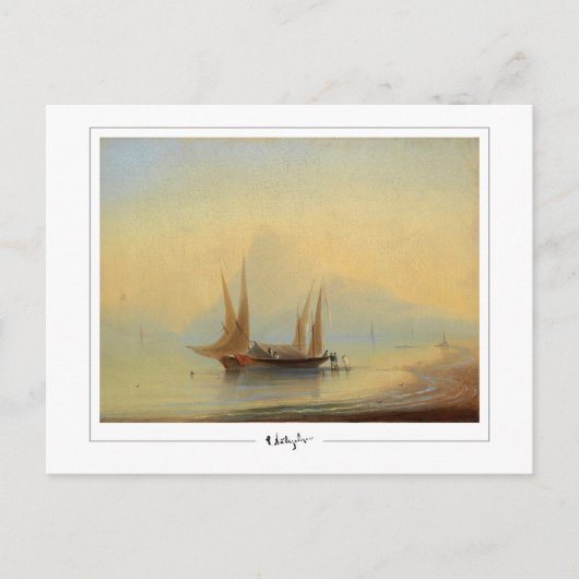 Ivan Aivazovsky #17 - Fine Art Postcard Postkarte (Vorderseite)