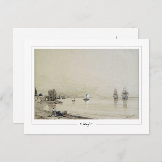 Ivan Aivazovsky #30 - Fine Art Postcard Postkarte (Vorne/Hinten)