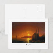 Ivan Aivazovsky #321 - Fine Art Postcard Postkarte (Vorne/Hinten)