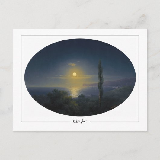 Ivan Aivazovsky #362 - Fine Art Postcard Postkarte (Vorderseite)