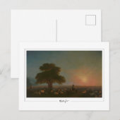 Ivan Aivazovsky #370 - Fine Art Postcard Postkarte (Vorne/Hinten)