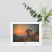 Ivan Aivazovsky #47 - Fine Art Postcard Postkarte (Stehend Vorderseite)