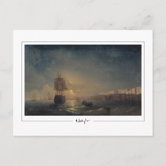 Ivan Aivazovsky #559 - Fine Art Postcard Postkarte (Vorderseite)