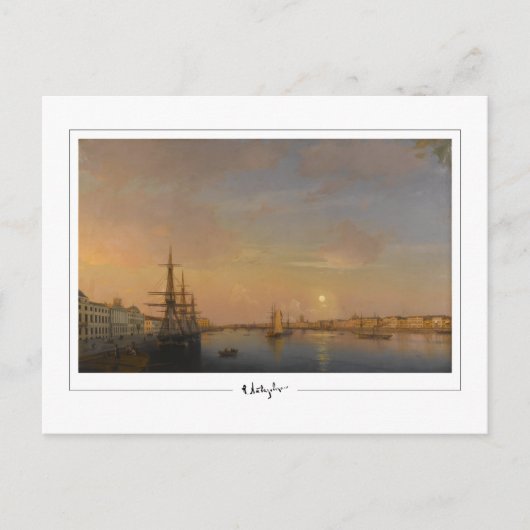 Ivan Aivazovsky #624 - Fine Art Postcard Postkarte (Vorderseite)