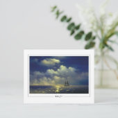 Ivan Aivazovsky #62 - Fine Art Postcard Postkarte (Stehend Vorderseite)