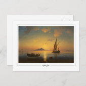 Ivan Aivazovsky #99 - Fine Art Postcard Postkarte (Vorne/Hinten)
