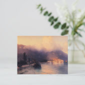 Ivan Aivazovsky- Ansicht von Jalta Postkarte (Stehend Vorderseite)
