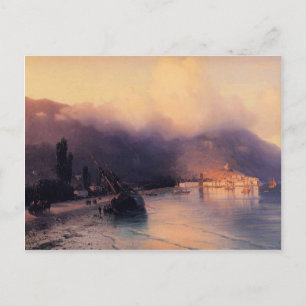 Ivan Aivazovsky- Ansicht von Jalta Postkarte