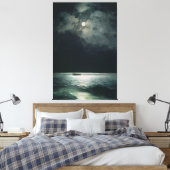 Ivan Aivazovsky Black Sea - Nacht Leinwanddruck (Insitu (Schlafzimmer))