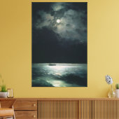 Ivan Aivazovsky Black Sea - Nacht Leinwanddruck (Insitu (Wohnzimmer))