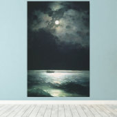 Ivan Aivazovsky Black Sea - Nacht Leinwanddruck (Insitu (Holzboden))