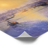 Ivan Aivazovsky - Konstantinopel Sunset Poster (Ecke)