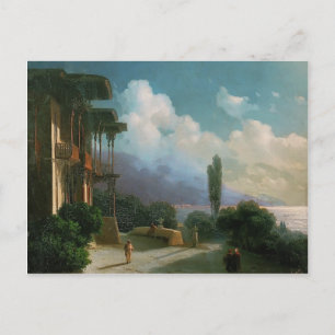 Ivan Aivazovsky - Nacht in der Nähe von Jalta Postkarte