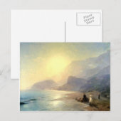 Ivan Aivazovsky- Pushkin und Countess Raevskaya Postkarte (Vorne/Hinten)