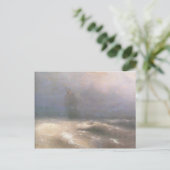 Ivan Aivazovsky - Tempest an der Küste von Nizza Postkarte (Stehend Vorderseite)