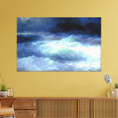 Ivan Aivazovsky - Unter den Wellen (1898) Leinwanddruck (Insitu (Wohnzimmer))
