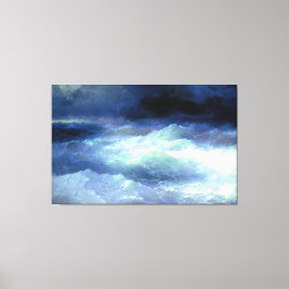 Ivan Aivazovsky - Unter den Wellen (1898) Leinwanddruck