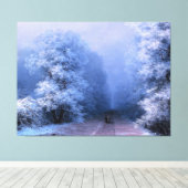 IVAN AIVAZOVSKY - Winterlandschaft II - 1881 - Leinwanddruck (Insitu (Holzboden))