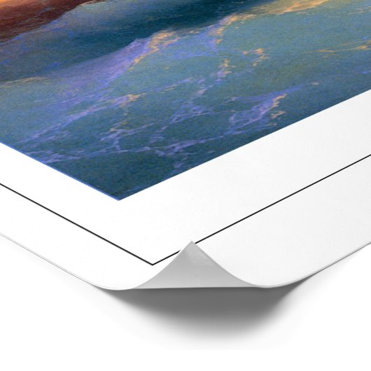 Ivan Aivazovsky Zedign Art Poster #168 (Ecke)