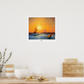 Ivan Aivazovsky Zedign Art Poster #168 (Küche)