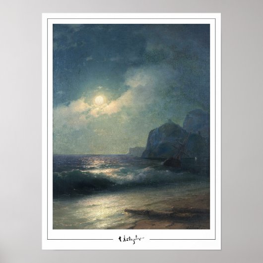 Ivan Aivazovsky Zedign Art Poster #204 (Vorne)