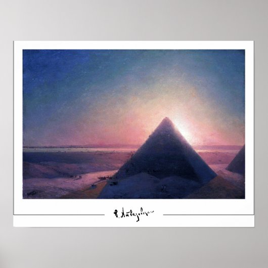 Ivan Aivazovsky Zedign Art Poster #205 (Vorne)