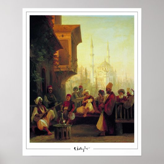 Ivan Aivazovsky Zedign Art Poster #221 (Vorne)