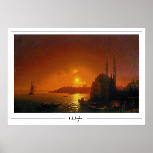Ivan Aivazovsky Zedign Art Poster #321 (Vorne)
