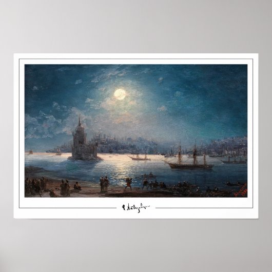 Ivan Aivazovsky Zedign Art Poster #437 (Vorne)