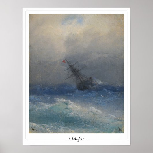 Ivan Aivazovsky Zedign Art Poster #470 (Vorne)