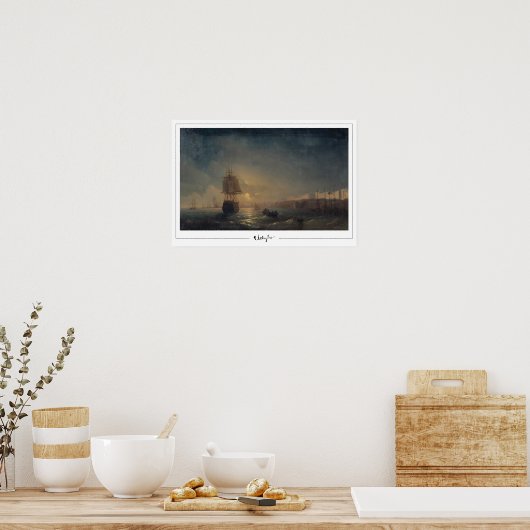 Ivan Aivazovsky Zedign Art Poster #559 (Küche)